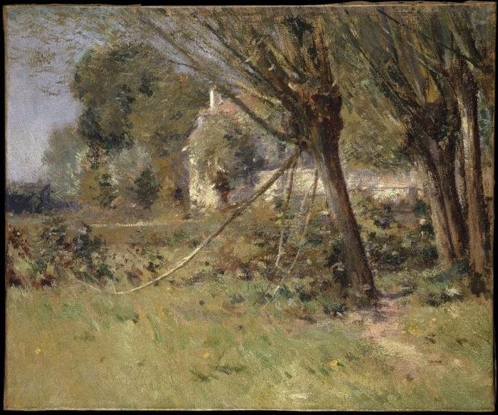Theodore Robinson Willows oil painting image